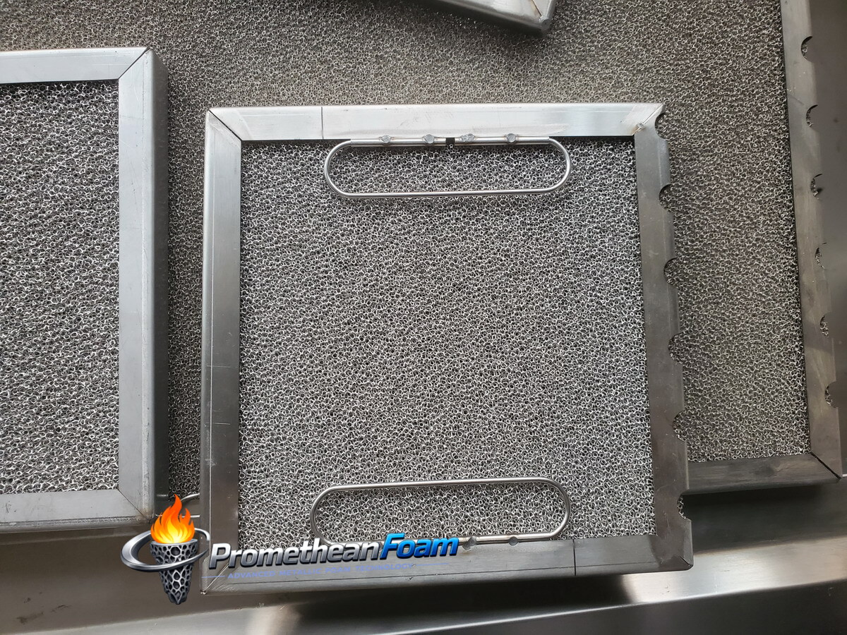 Industrial Foam Metal Filters